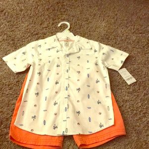 *NWT* Boys size 4T. Shorts and shirt.